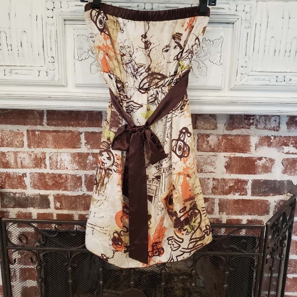WISH STRAPLESS SUNDRESS SIZE M